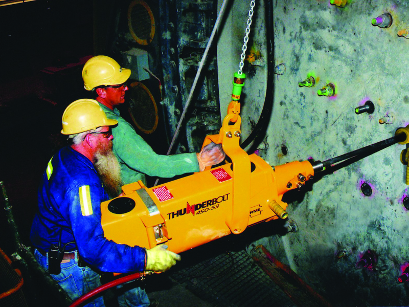 THUNDERBOLT 500 Recoilless Hammers